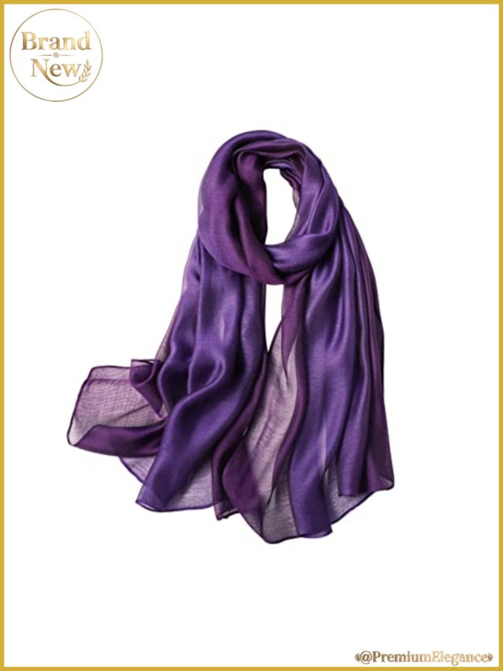 WINCESS.YU Women's Viscose Blend Gradient Scarf Lightweight Wrap for All Seasons